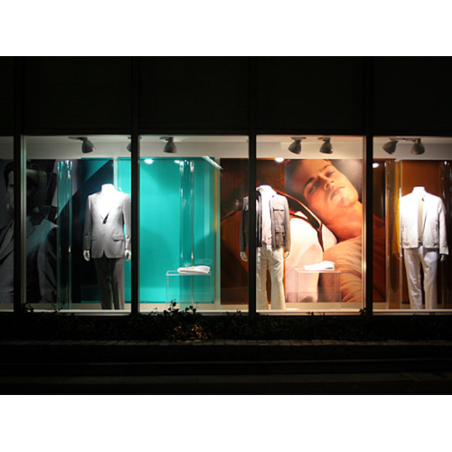 Outdoor full color transparent led display